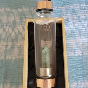 Crystal glass waterbottle
